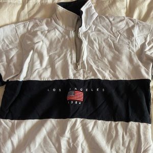 Brandy Melville quarter zip sweatshirt